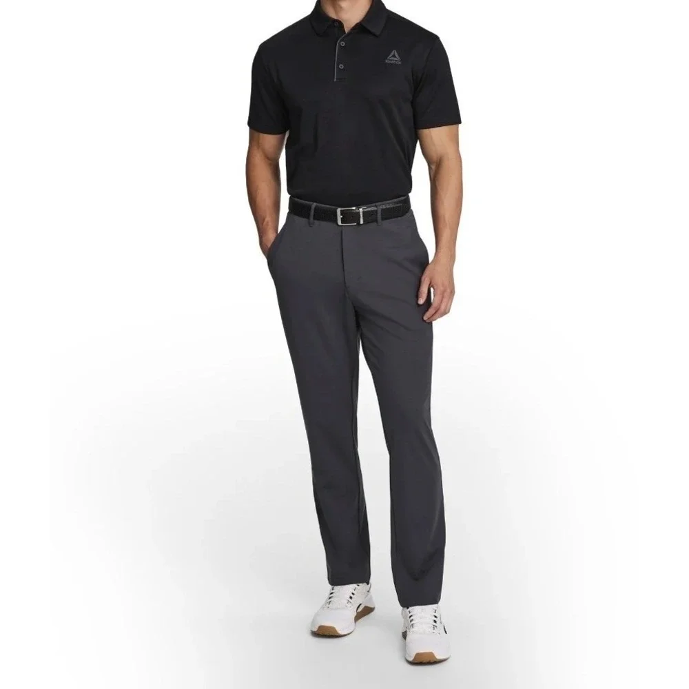 Reebok Pants Men 32x30 Gray‎ Performance Commuter 6-pocket Activewear NEW